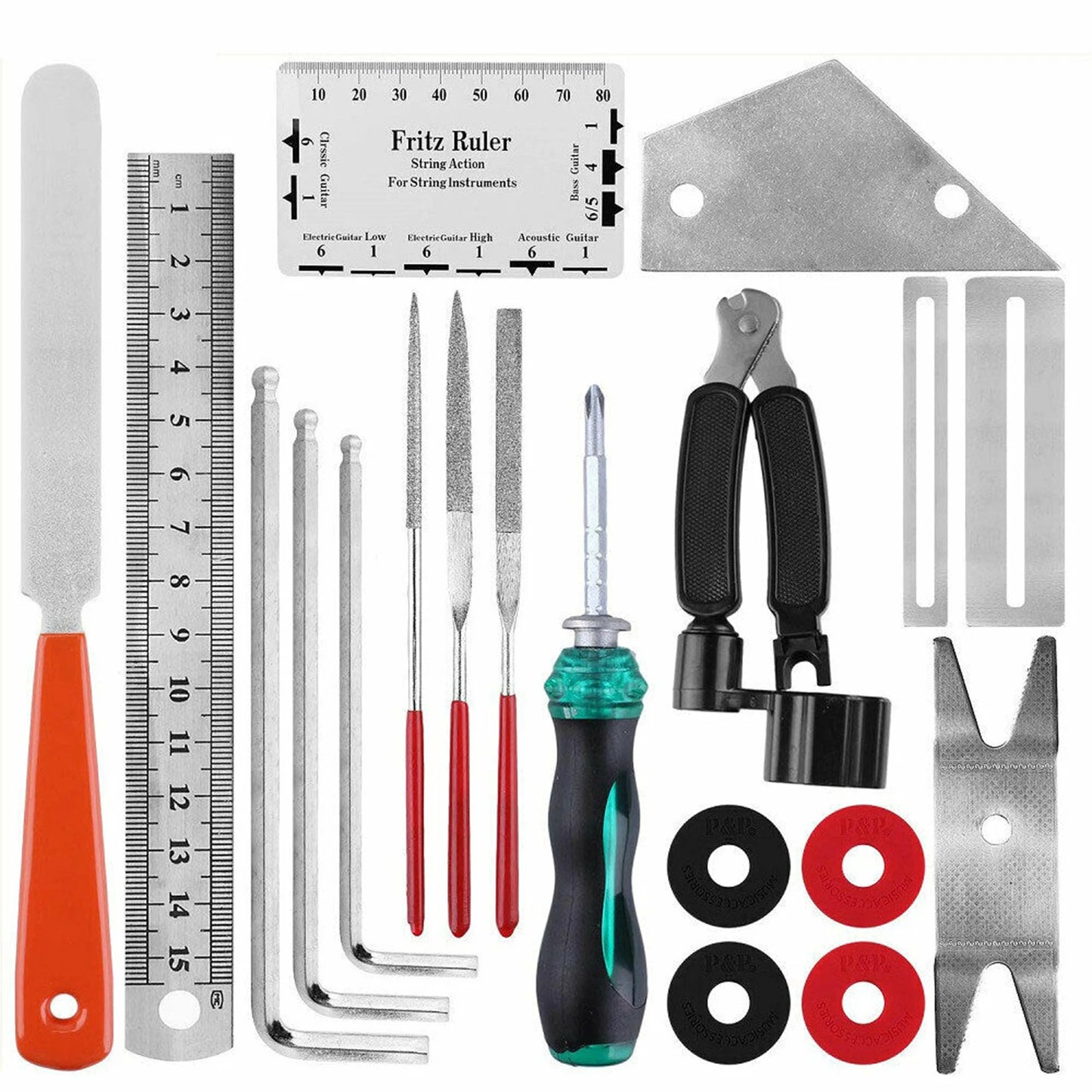 Guitar Luthier Care Tool Repairing Maintenance Tools Leveling Action