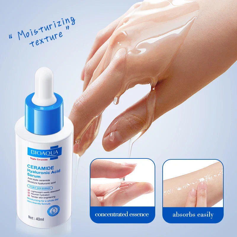 BIOAQUA Ceramide & Hyaluronic Acid Face Serum | Moisturizing