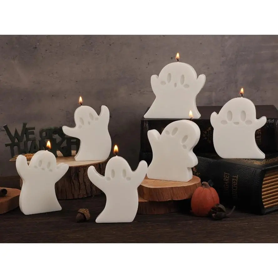 Cartoon Ghost Silicone Mold DIY Candle Scented Diffuser Craft Tool