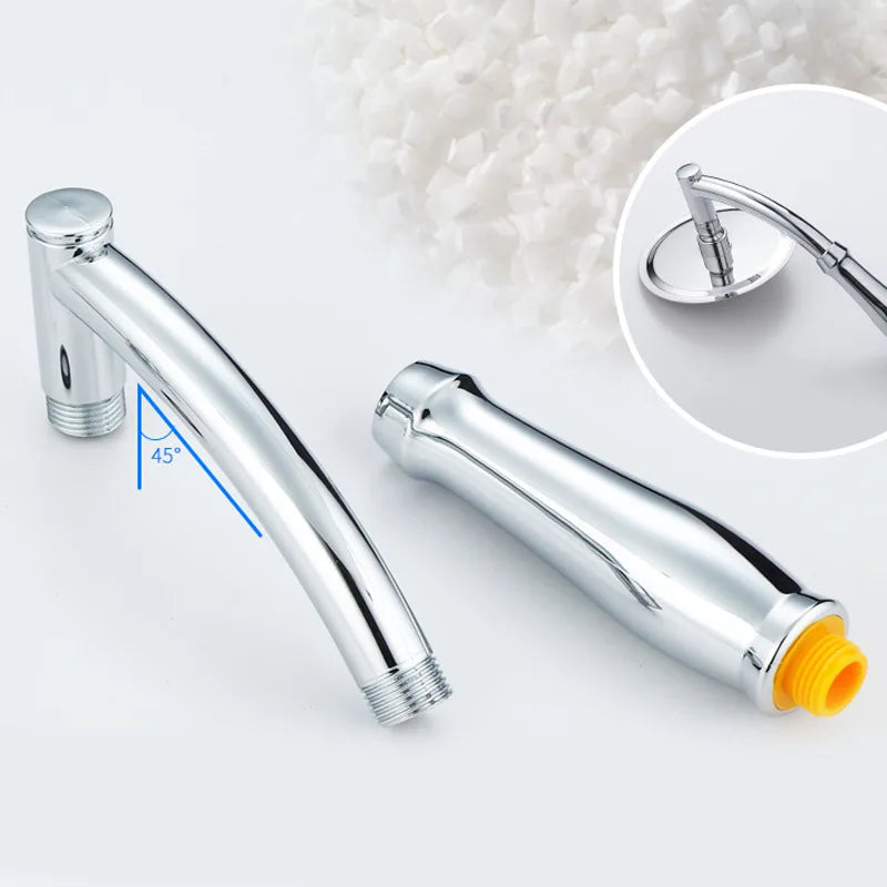 Adjustable Shower Head Extension Arm | Chrome G1/2" ABS
