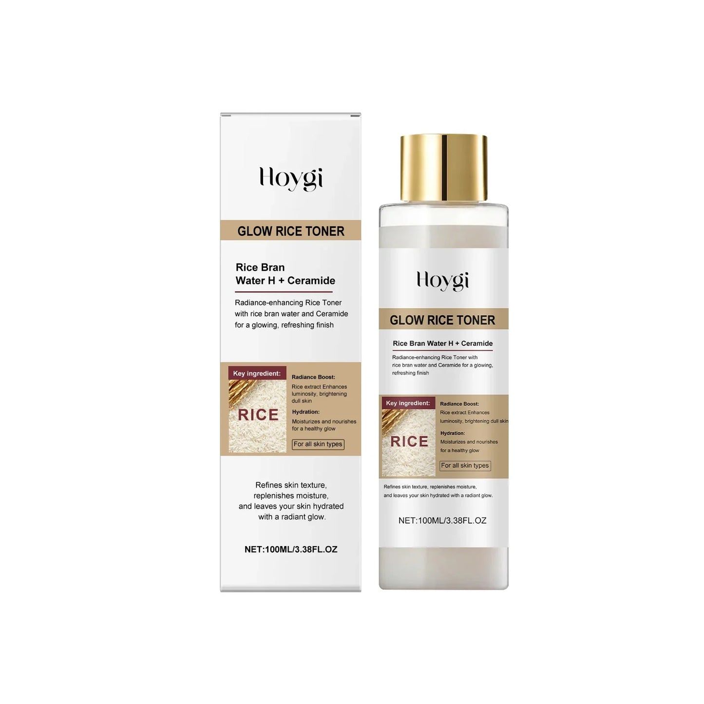 Hoygi Rice Essence Brightening Face Serum – Niacinamide 30ml