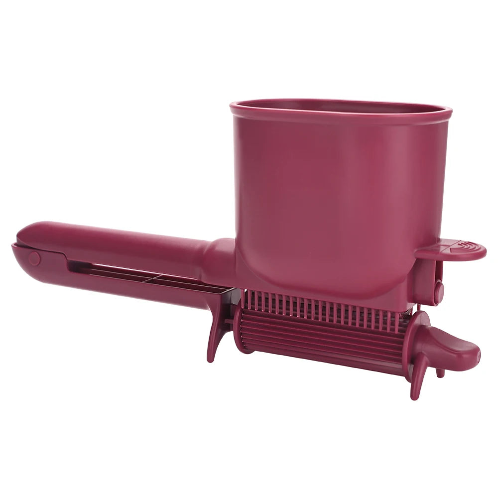 New Roller Comb Applicator Hair Coloring 2-In-1 Dye Salon Hair Care Plastic Hairdressing Tool for Salon or Home Use Peaceful Pleasures Health and Wellness red