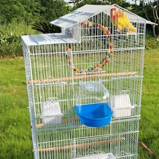 1pc transparent hanging bird hanging bathtub, parrot cage bird bathtub, clear view bird cage accessories, bird bath products Peaceful Pleasures Health and Wellness