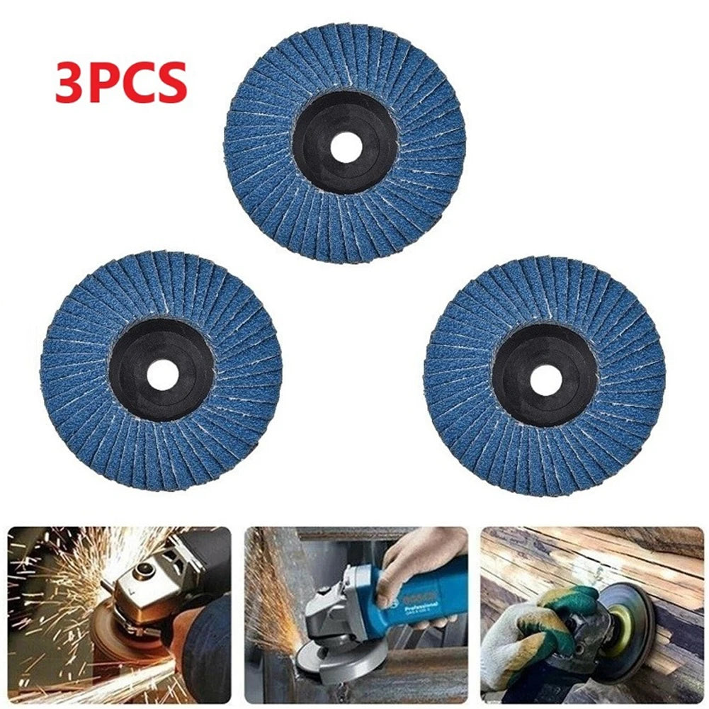 Flat Flap Discs Sanding Disc Bore Mini Angle Grinder Grinding Wheel