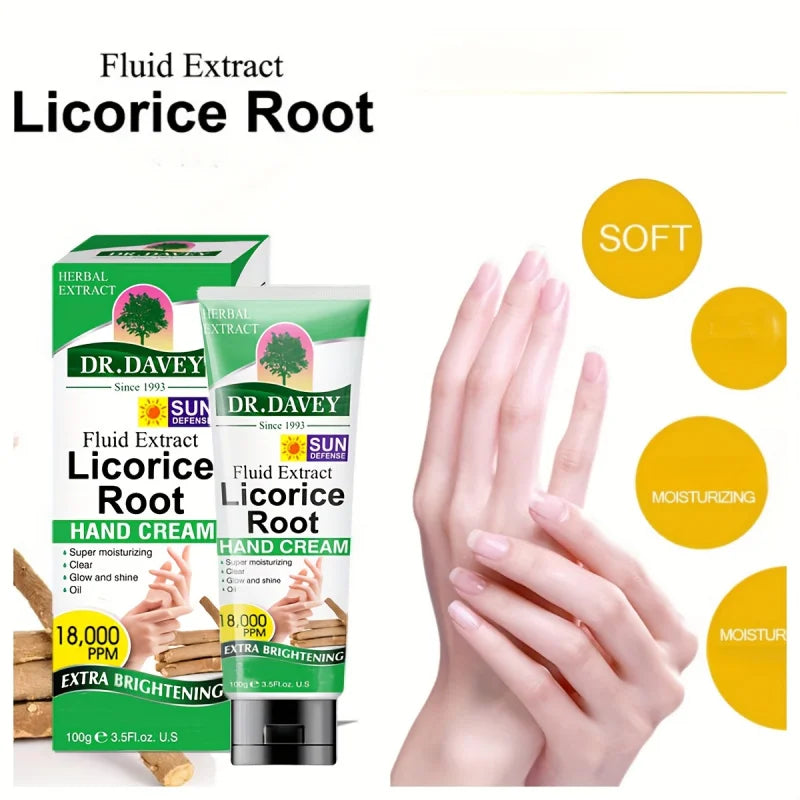 Licorice Hand CreamHand CreamMoisturizing Refreshing Non-Greasy Hydrating Hand Cream for Men and Women All Seasons Hand Care，Sui Peaceful Pleasures Health and Wellness