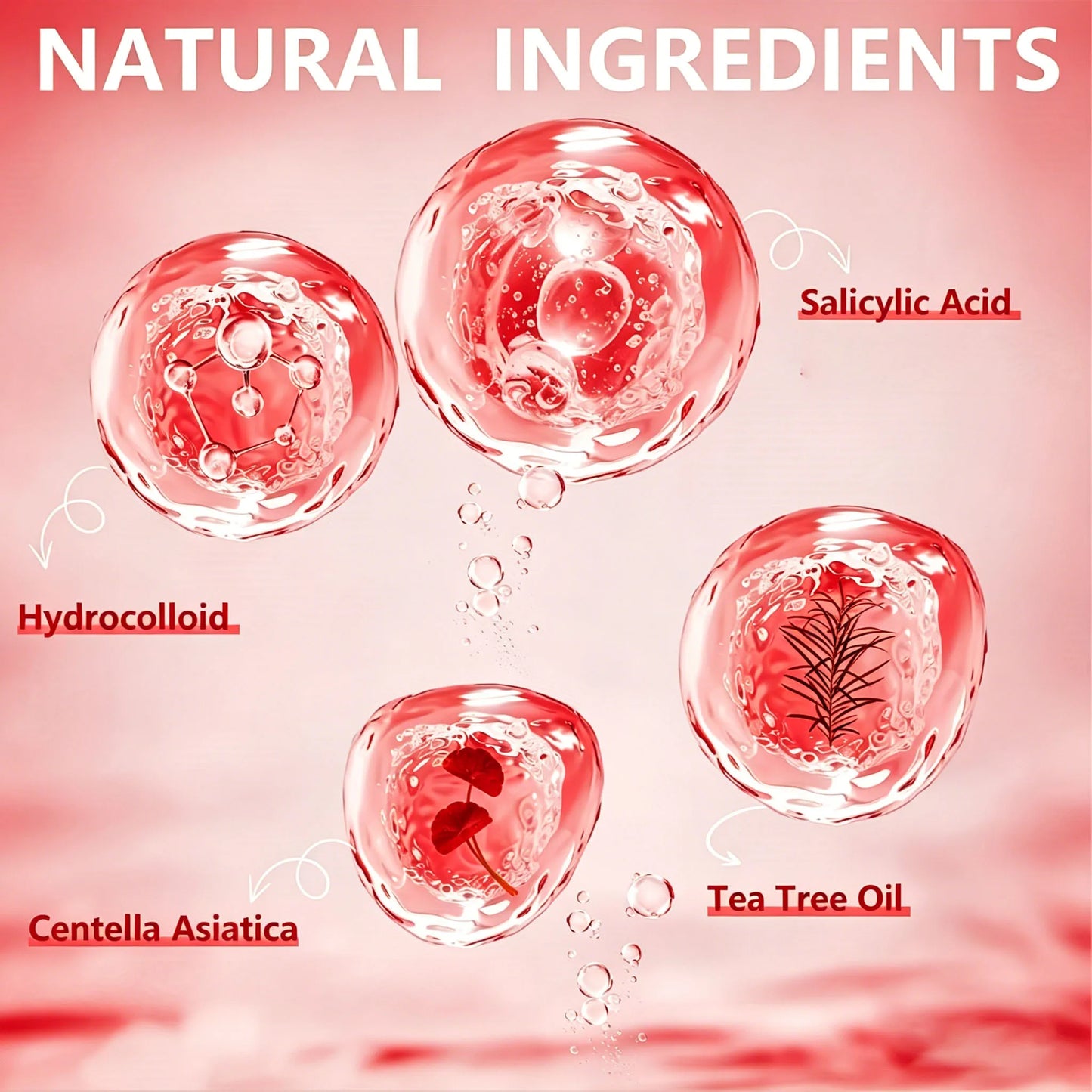Hydrocolloid Acne Patches – Invisible Waterproof Pimple Covers