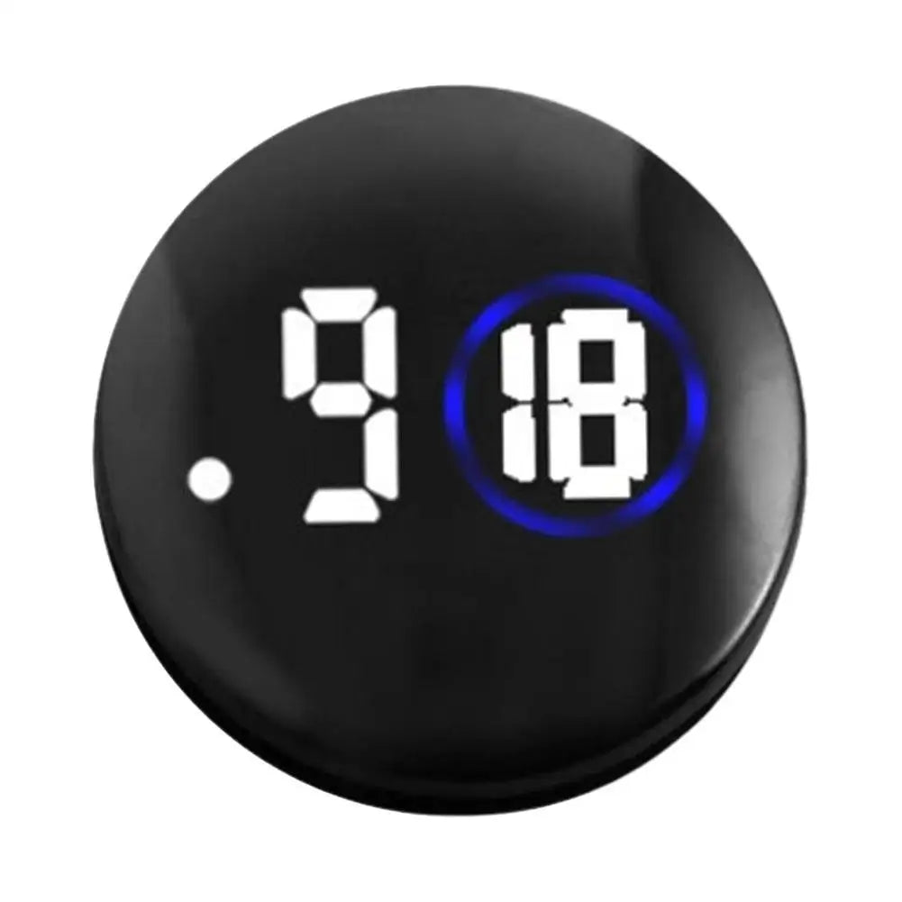 Car Portable Small electronic Clock Waterproof Car Clock Multifunctional Luminous In-Car Accessory For Interior Vent Mounting Peaceful Pleasures Health and Wellness A