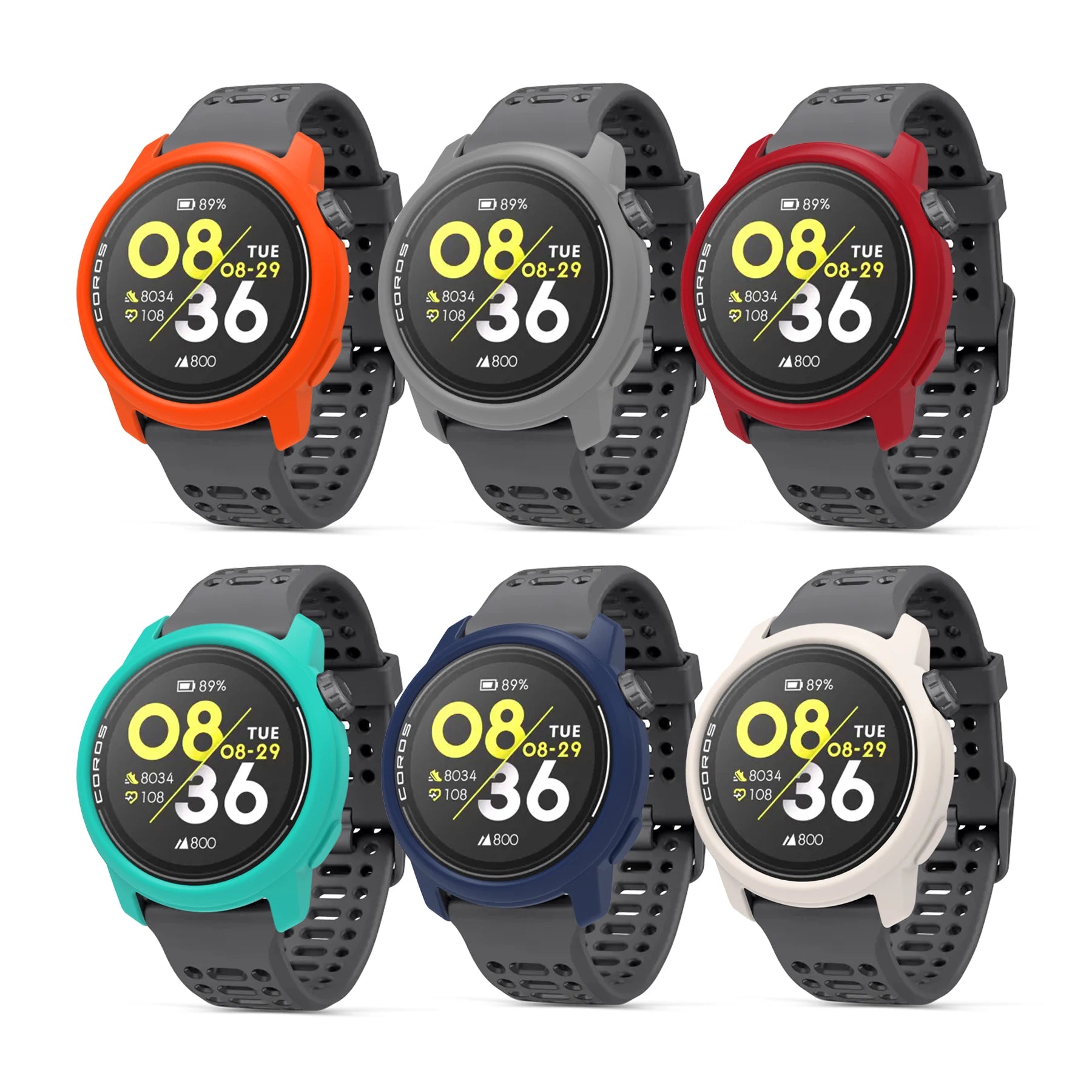 Silicone Case Cover for COROS PACE 3 & PACE 2 – Full Protection Peaceful Pleasures Health and Wellness