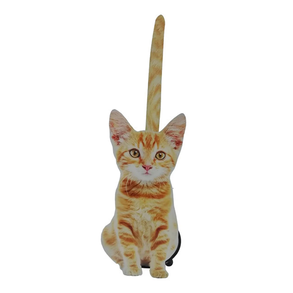 Cat Paper Towel Holder – Iron Animal Roll Stand | Bath & Kitchen