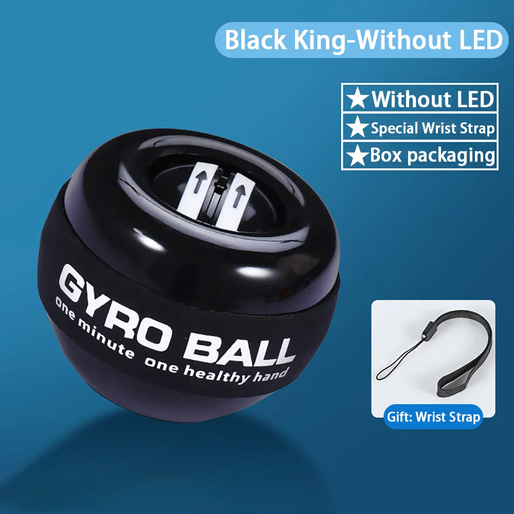 LED Autostart Gyroscopic Wrist Ball – Arm & Grip Trainer
