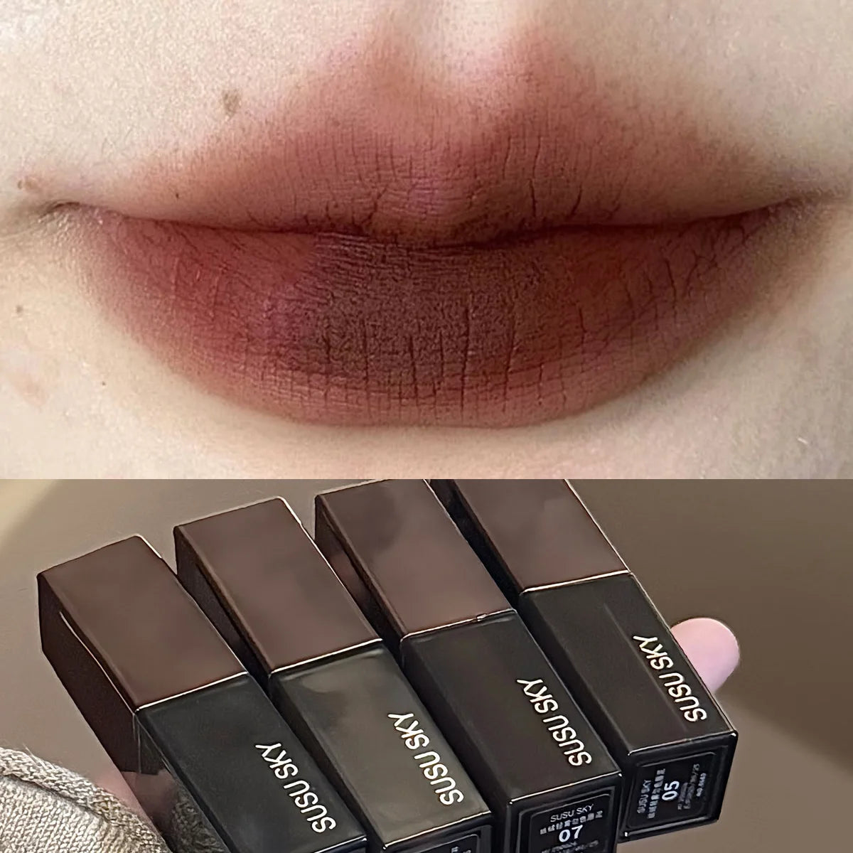 Velvet Matte Liquid Lipstick | Waterproof, 7 Colors