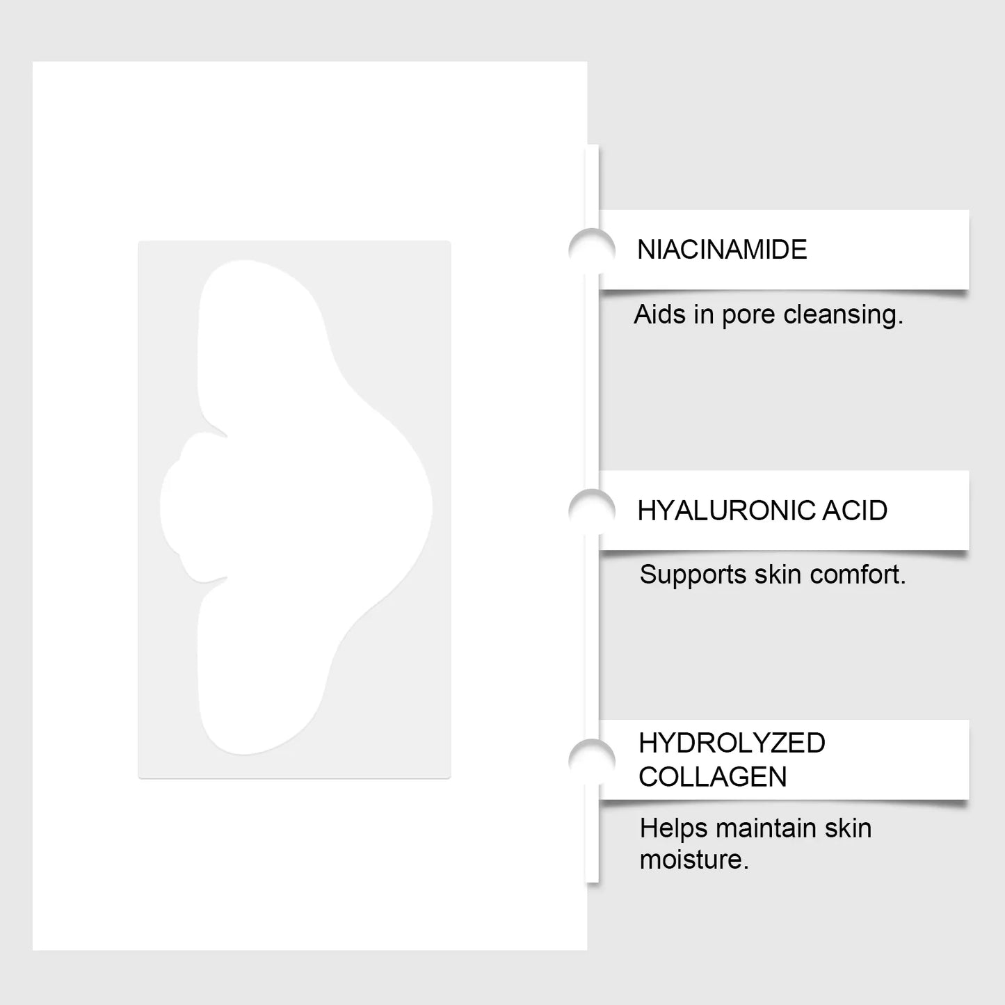 EELHOE Blackhead Remover Nose Strips – Charcoal & Niacinamide