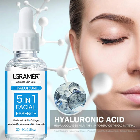 REAROYA Hyaluronic Acid Facial Serum – Hydrate & Brighten Facial Serum Oasis Select