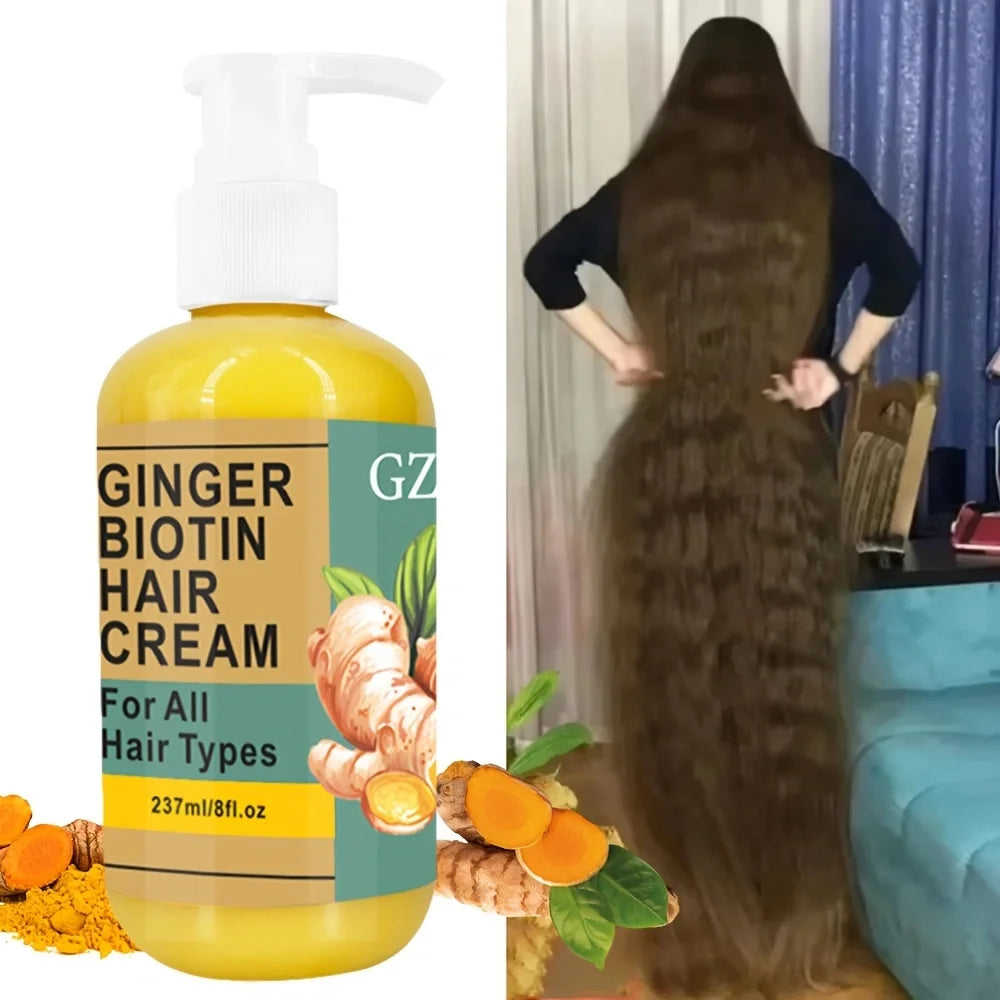 GZE Ginger Hair Strengthening Cream – Scalp Serum Conditioner