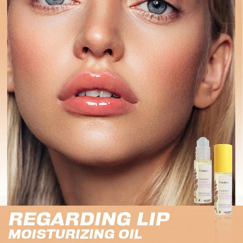 PEINIFEN Plant Essence Lip Oil 3-Pack – Rose, Jasmine & Lavender