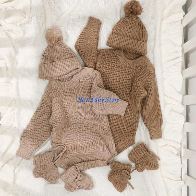 Knitted Baby Socks 0-6 Months | Soft, Warm & Breathable