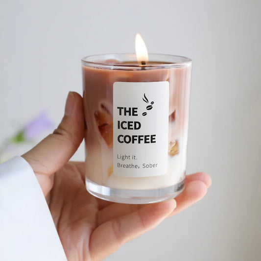 Jelly Wax Coffee Cup Aromatherapy Bedroom Smoke Free Candles Romantic Atmosphere Fragrance Peaceful Pleasures Health and Wellness
