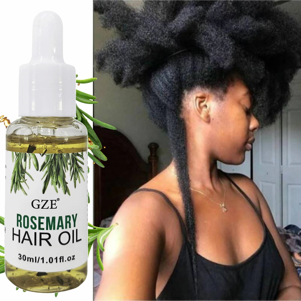 GZE Rosemary Oil for Hair Growth & Scalp Care – 30ml Hair Growth Oil Peaceful Pleasures Health and Wellness