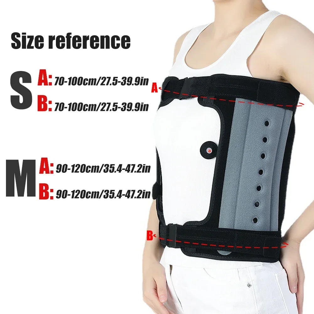 1PC Inflatable TLSO Spinal Brace - Adjustable Back Support for Scoliosis,Post-Surgery-Lightweight Posture Corrector with Airbag Peaceful Pleasures Health and Wellness