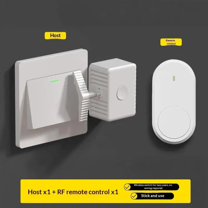 1pc Intelligent Type-C Rechargeable Lazy Remote Control Switch Wireless Control Light Switch Off Tool Automatic Button Pusher Peaceful Pleasures Health and Wellness A3 0