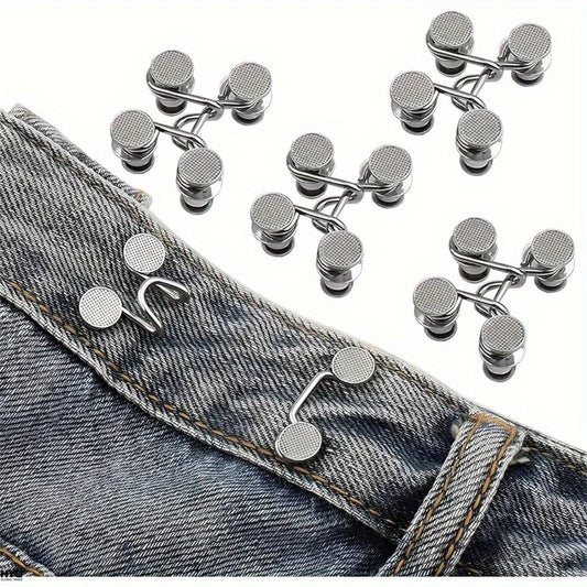Lot De 6 Serre-taille En Argent Imitation Denim Sans Couture Adapt S Peaceful Pleasures Health and Wellness