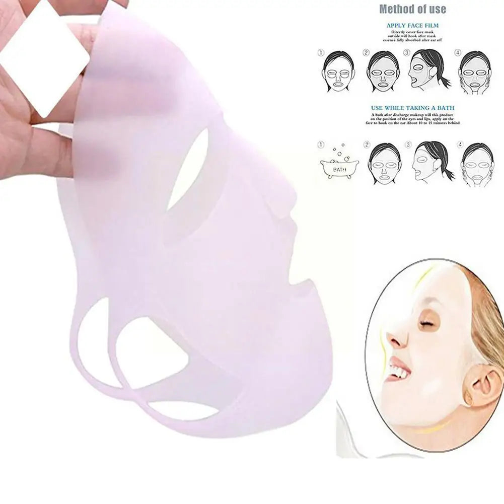Reusable Silicone Face Mask Cover – Moisturizing & Firming