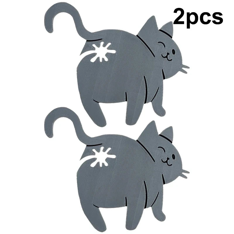 3D Cat Butt Bag Clips 2-Pack | Novelty Kitchen Sealing Clips