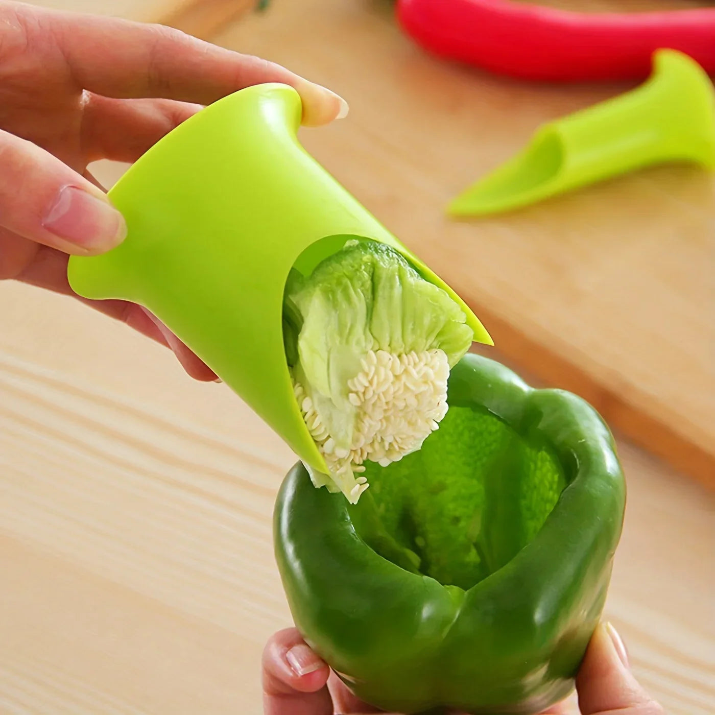 2-Piece Pepper Corer & Seed Remover Set | Kitchen Tool