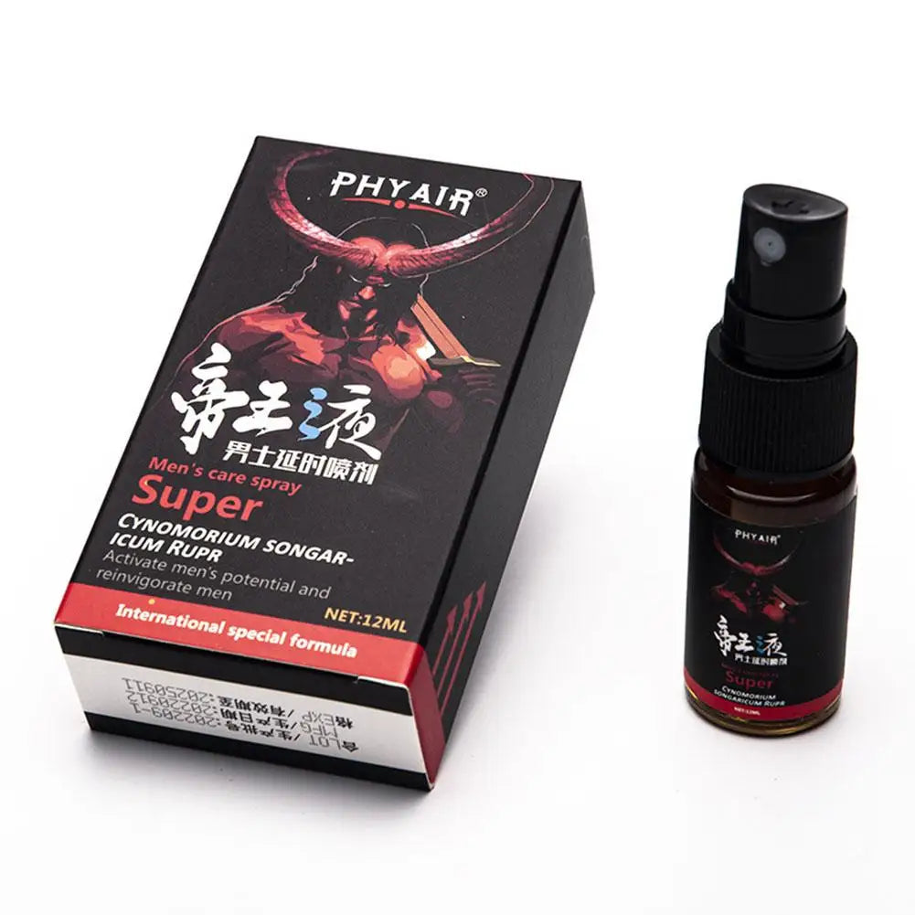 Men's Delay Spray – Natural, Fast-Acting | 12ml Topical Spray