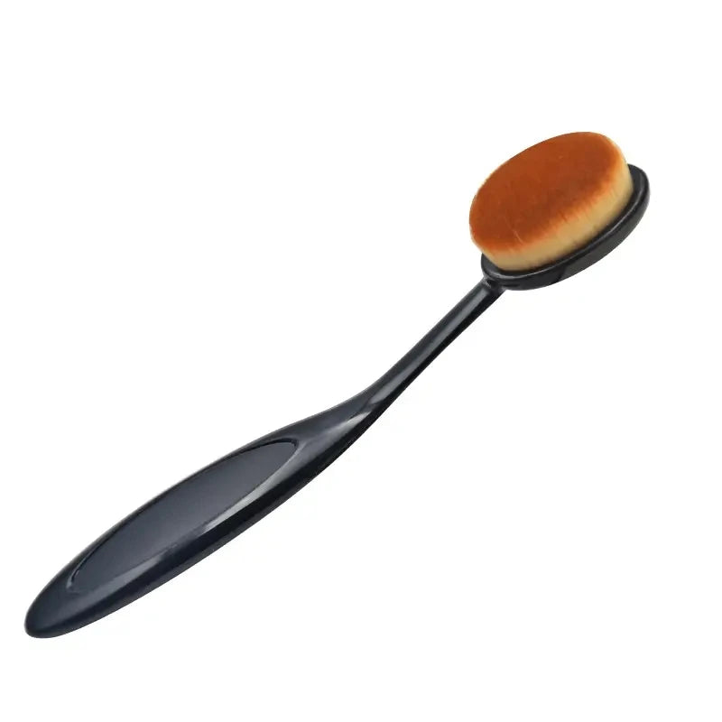 1/2/5/10PCS Large Foundation Brush Toothbrush Shape Makeup Make Up Tool Get Fast Even Application of Creams and Powders Cosmetic Peaceful Pleasures Health and Wellness 1pcs