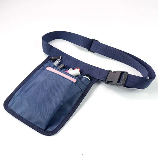 Nursing Adjustable Waist Bag Nurse Tool Storage Bag Hairstylist Makeup Technician Tool Storage Waist Bag Peaceful Pleasures Health and Wellness