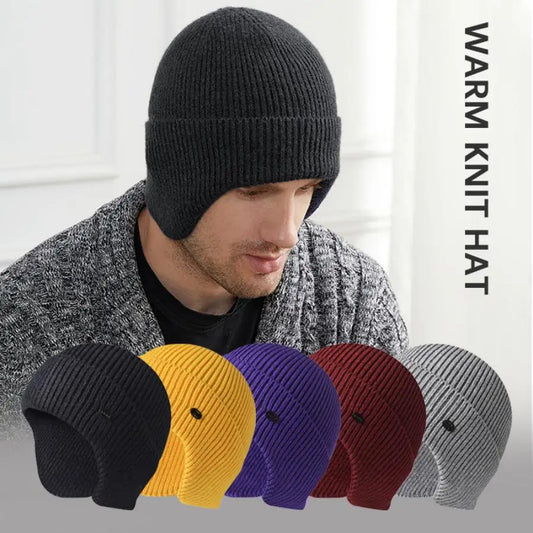 Winter Knitted Beanie Hat – Unisex Ski & Outdoor Thermal Cap Winter Beanie Hat Peaceful Pleasures Health and Wellness
