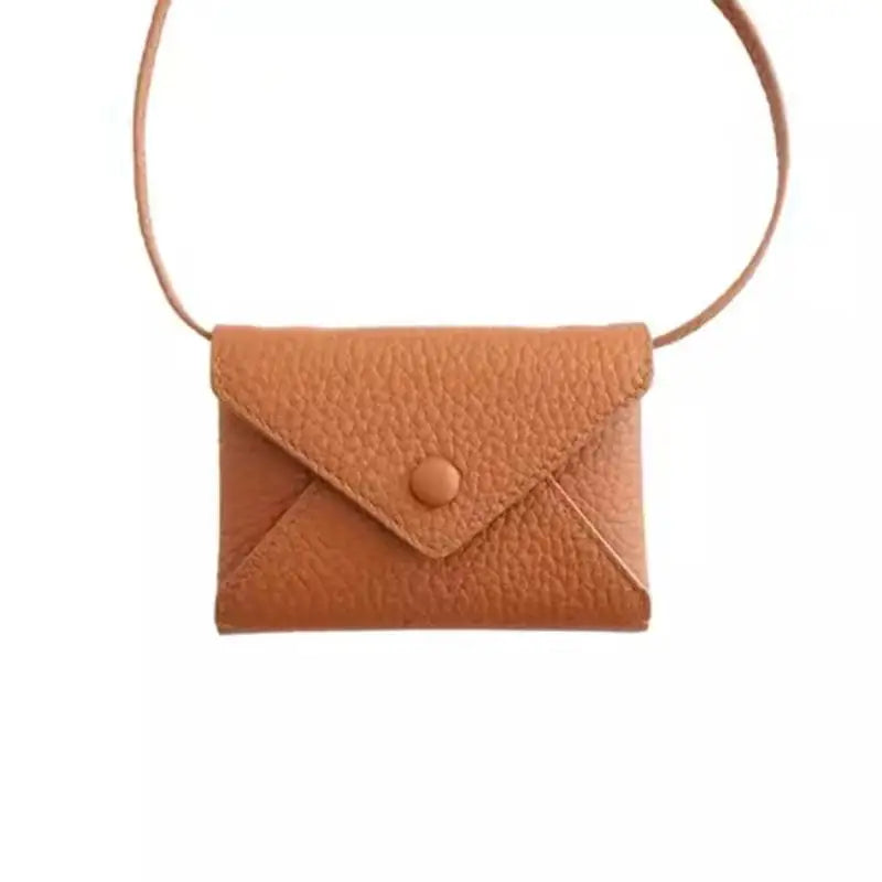Mini PU Leather Crossbody Bag – Coin Purse & Card Holder