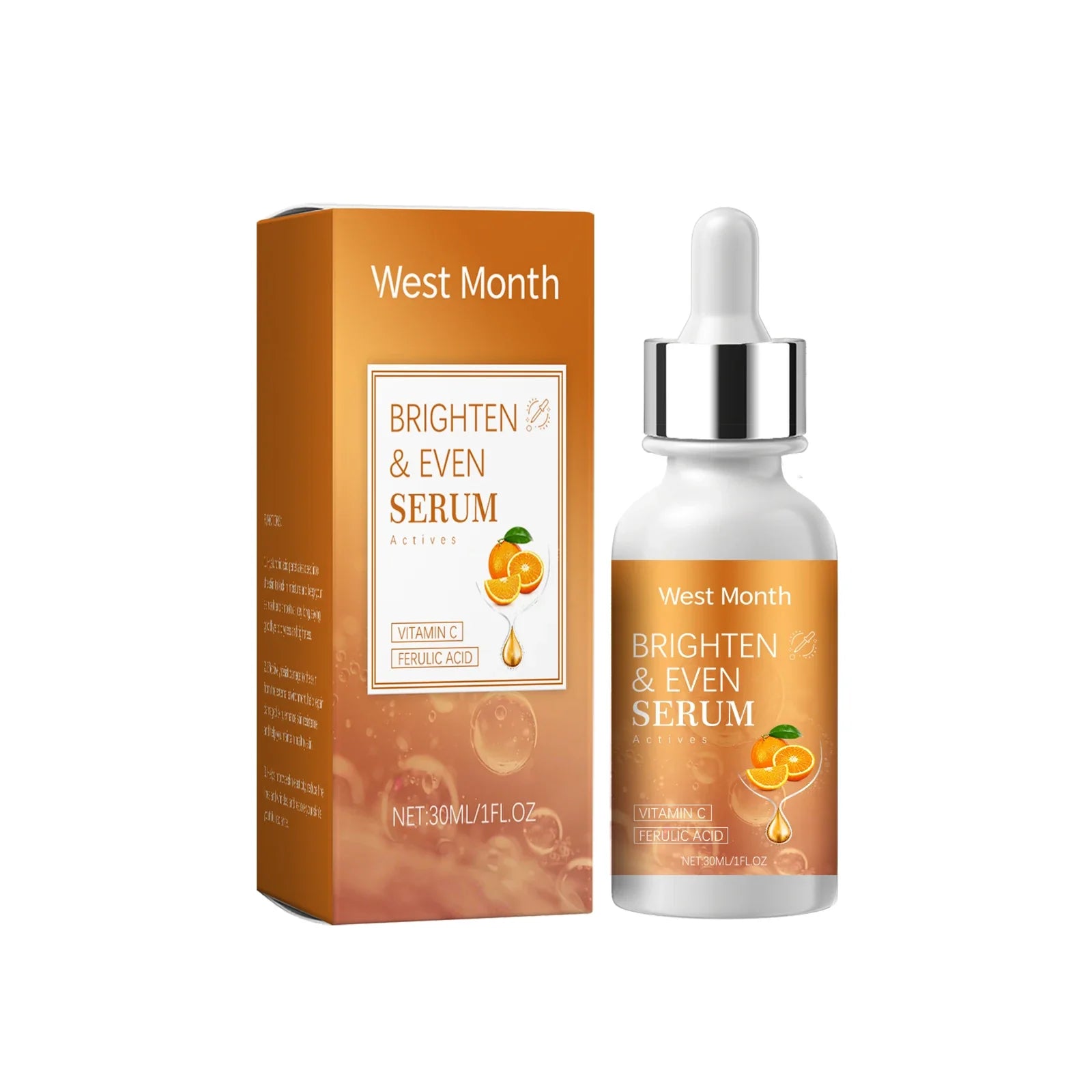 Vitamin C Brightening Face Serum – Dark Spot & Glow Boost Vitamin C Face Serum Oasis Select 30ml boxed