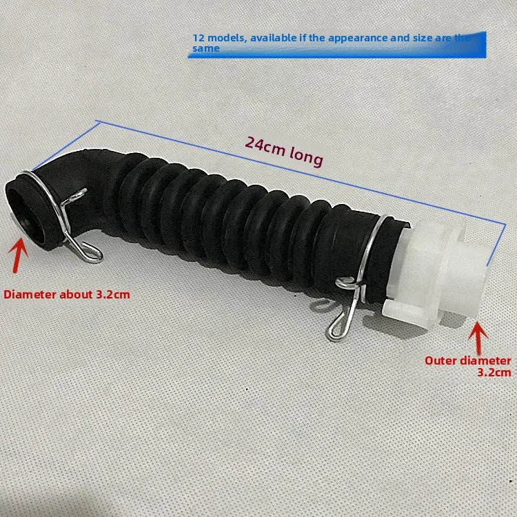 Fireproof Aluminum Exhaust Extension Tube 60–150mm Universal