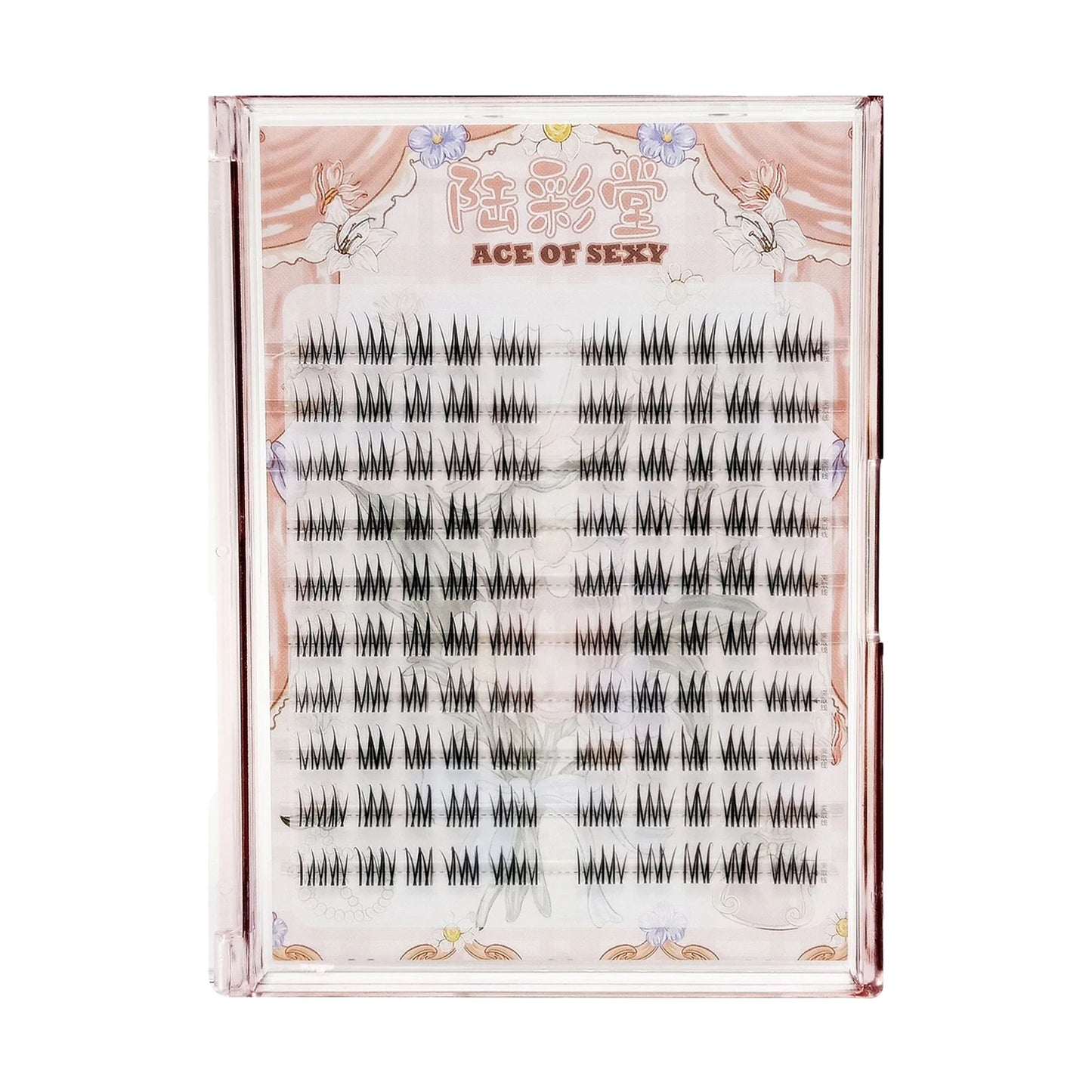 10-Row Fluffy Cluster Lashes | 9–13mm DIY Lash Extensions
