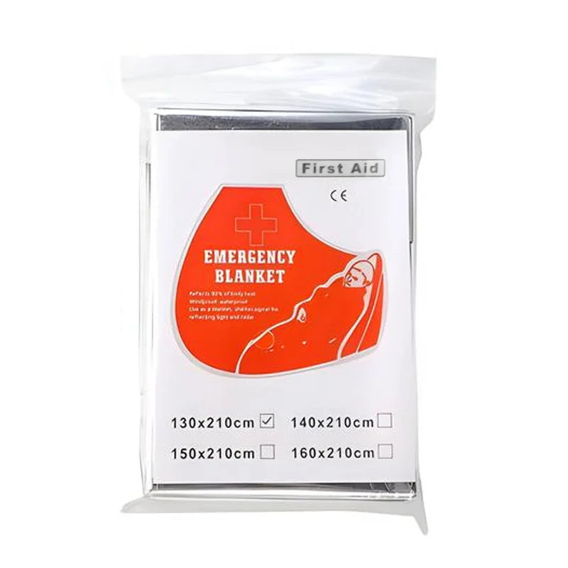 Mylar Thermal Emergency Blankets | Space Foil Blanket 5–30 Pack