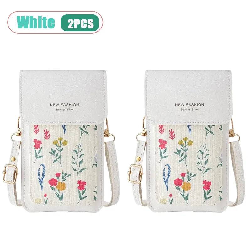 Touchscreen Crossbody Phone Bag for Women | Mini Shoulder Purse