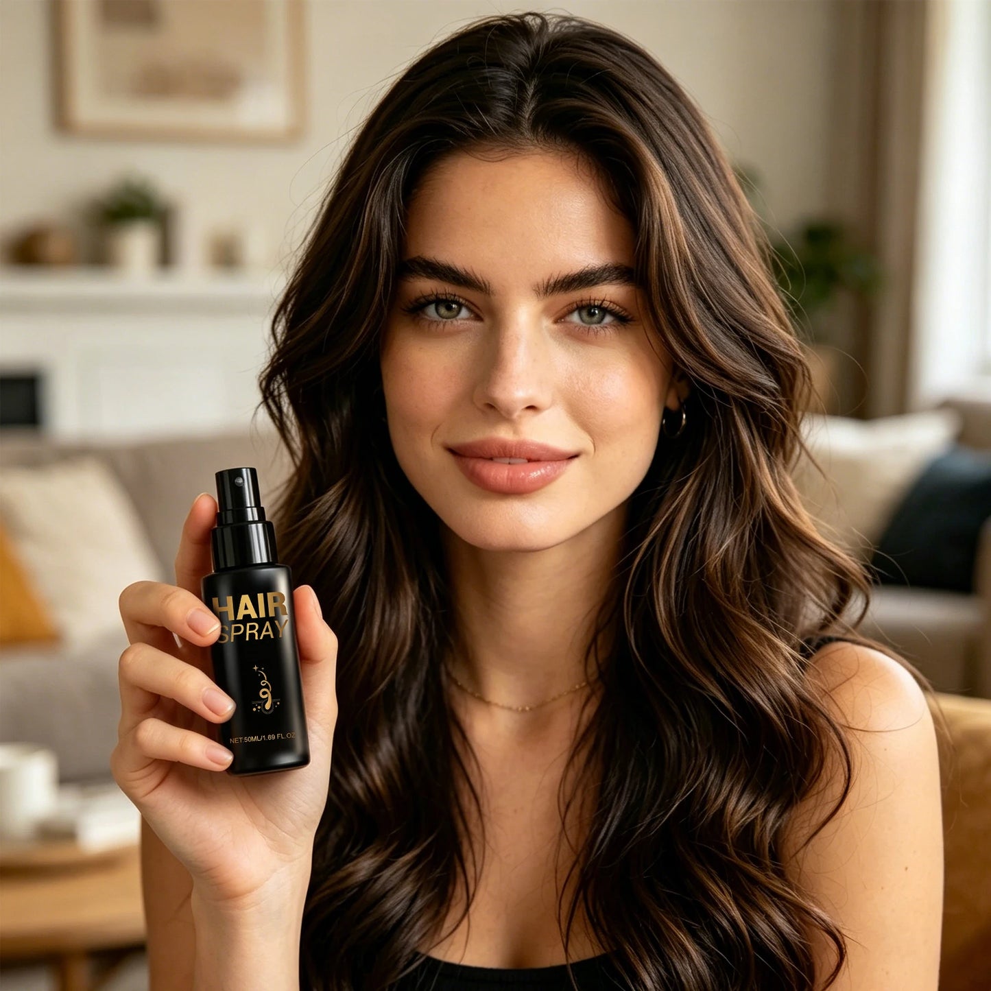 Edge Control Hair Spray – Frizz Smoothing Texturizer, 50ml