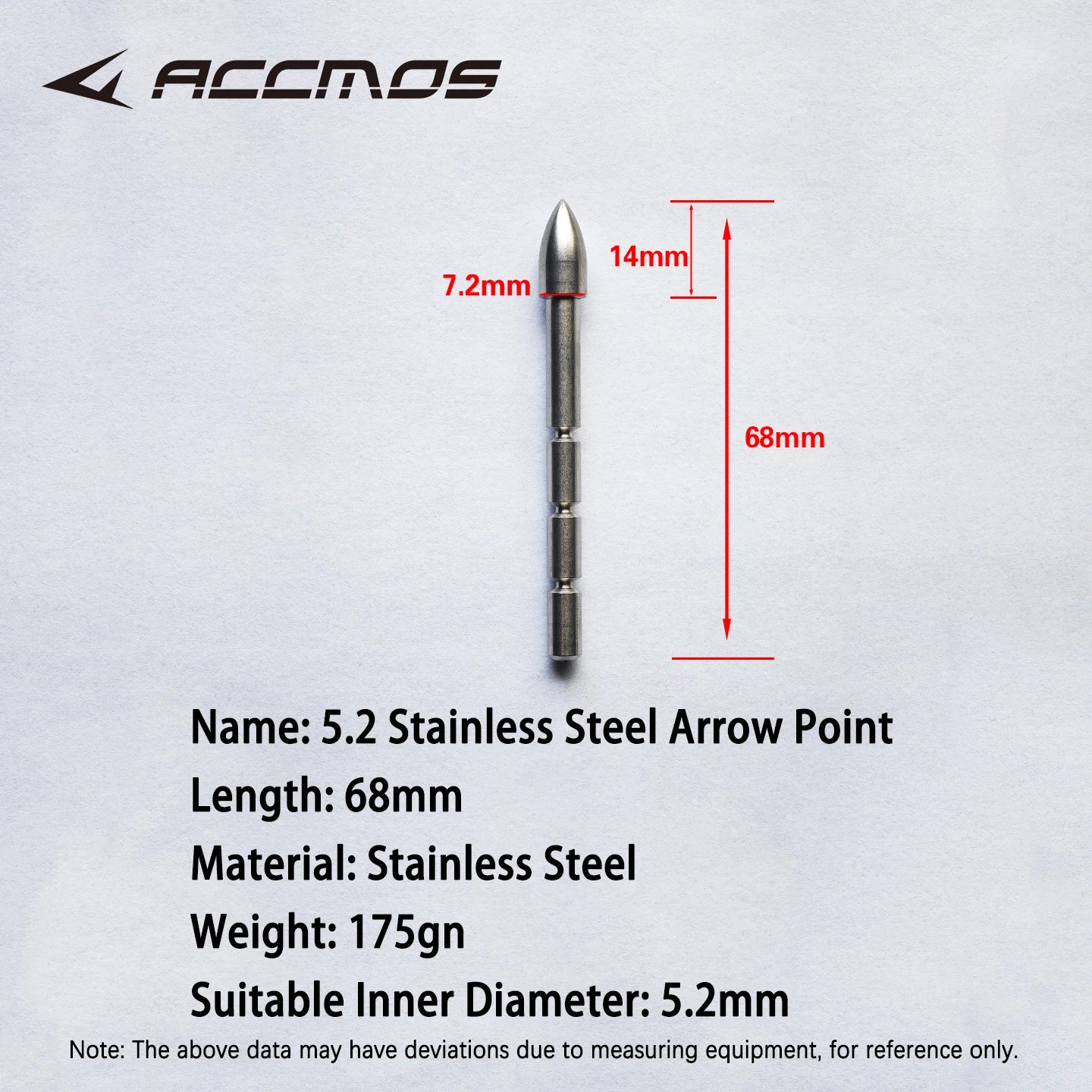 ID5 Accessories Arrow Head Point Tip Explosion-proof Nock Pin Inserts
