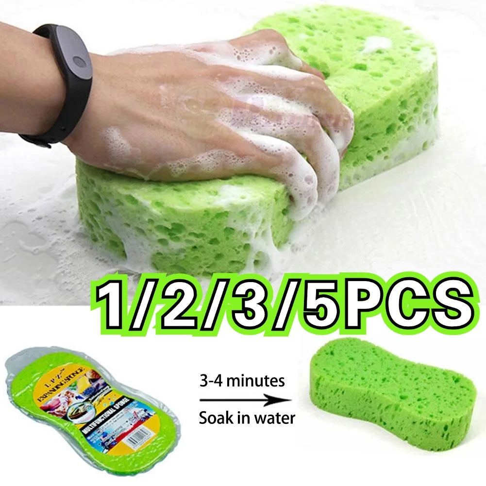 Honeycomb Car Wash Sponge Set – 5-Piece Auto Detailing Foam