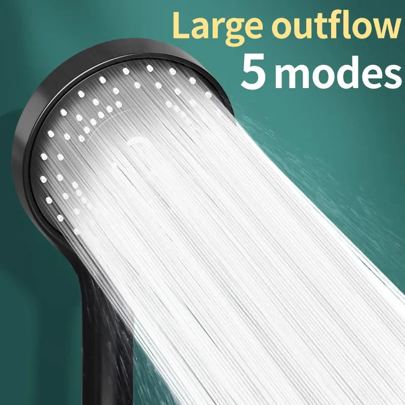 5-Mode High Pressure Handheld Shower Head | Water Saving