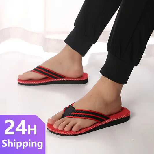 Men's EVA Flip Flops – Anti-Slip Beach & Indoor Slippers Men's Flip Flops Peaceful Pleasures Health and Wellness