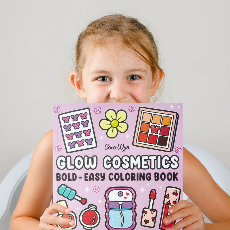 Bview Art Cosmetics Themed Adult Teen Coloring Books Stress Relief