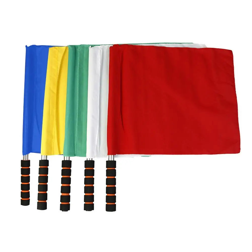 Soccer Referee Flag for Training and Competition Peaceful Pleasures Health and Wellness