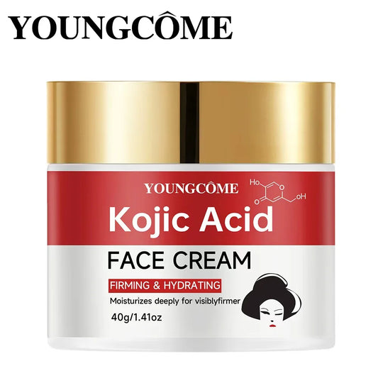 Kojic Acid Face Cream - Deep Hydration & Skin Tightening, Natural Moisturizing Formula for All Skin Types 40/70g Peaceful Pleasures Health and Wellness
