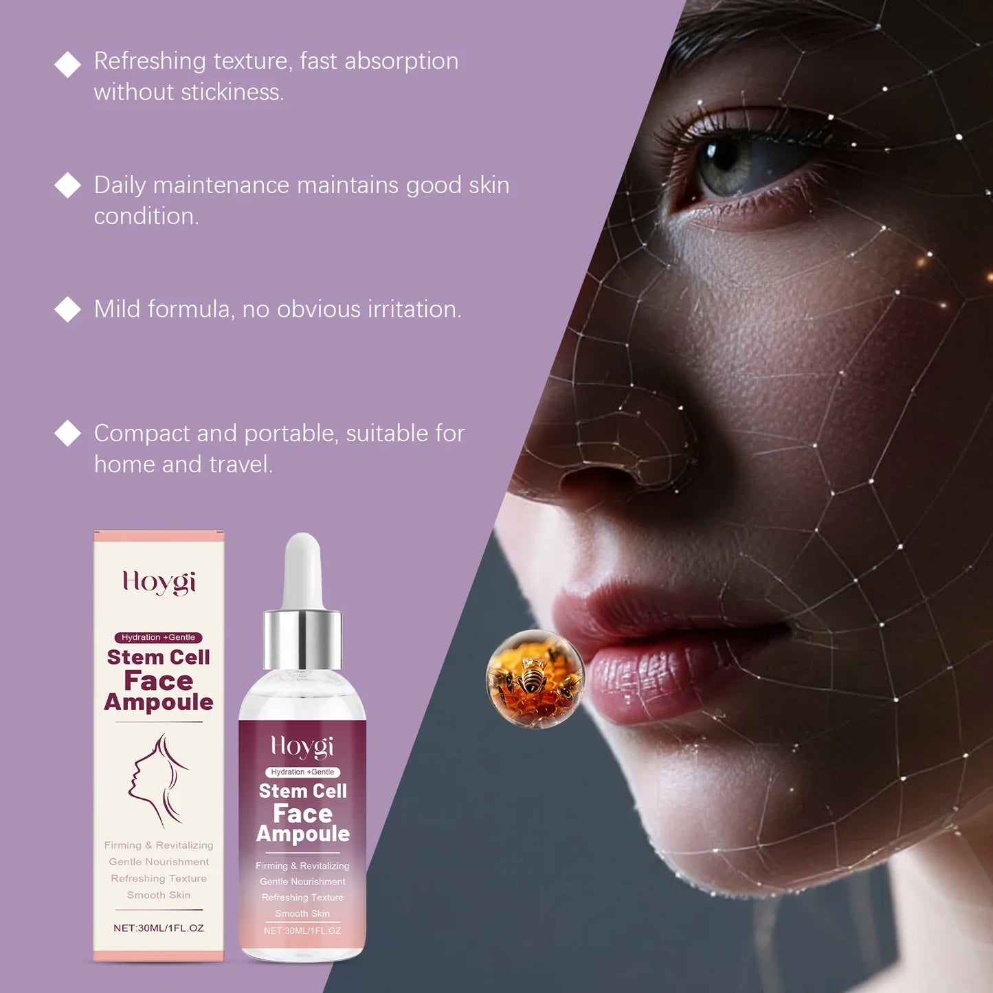 Hoygi Moisturizing Face Essence – Daily Hydrating Skin Serum