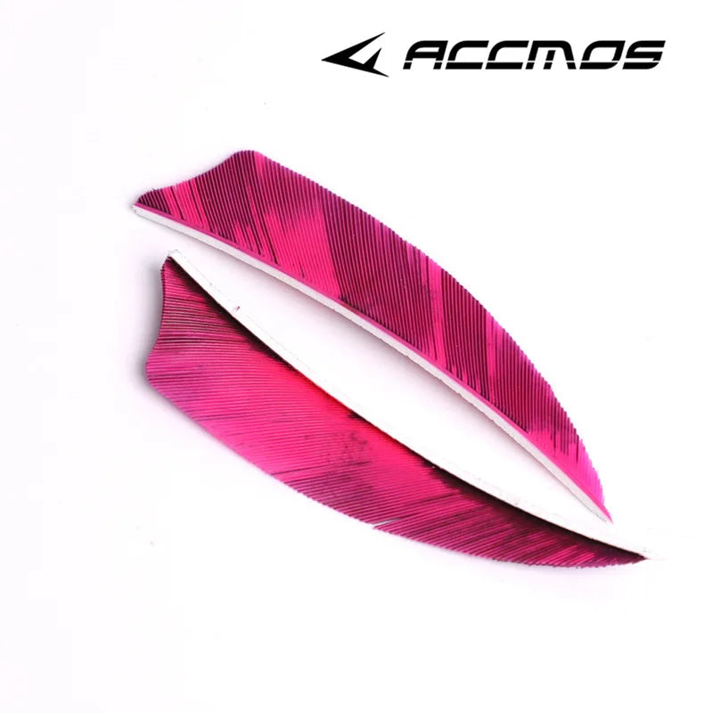 Bag Arrow Vanes 3 Turkey Feather Fletching Shield Cut DIY Archery