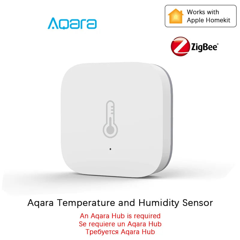 Aqara Smart Home Kits Zigbee Gateway Hub M1S Wireless Switch Lamp Door Motion Temperature Sensor Mihome Remote Control Peaceful Pleasures Health and Wellness Humidity Sensor