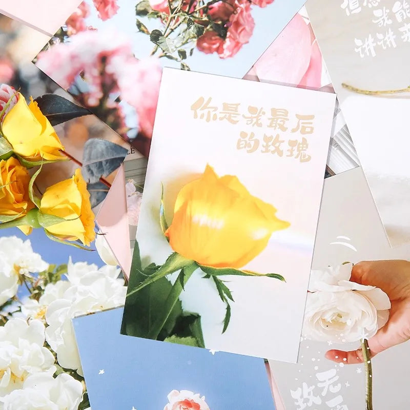 Preference Redemption Series Postcards Floral Scenes Greeting Cards